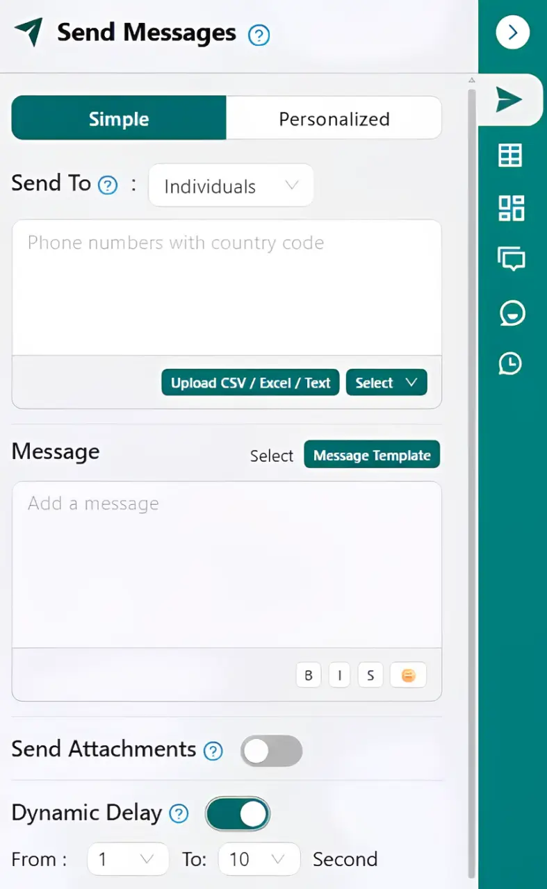 WhatSender PRO Automation Dashboard
